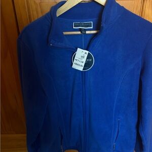 Karen Scott Women's Blue Utility Jacket